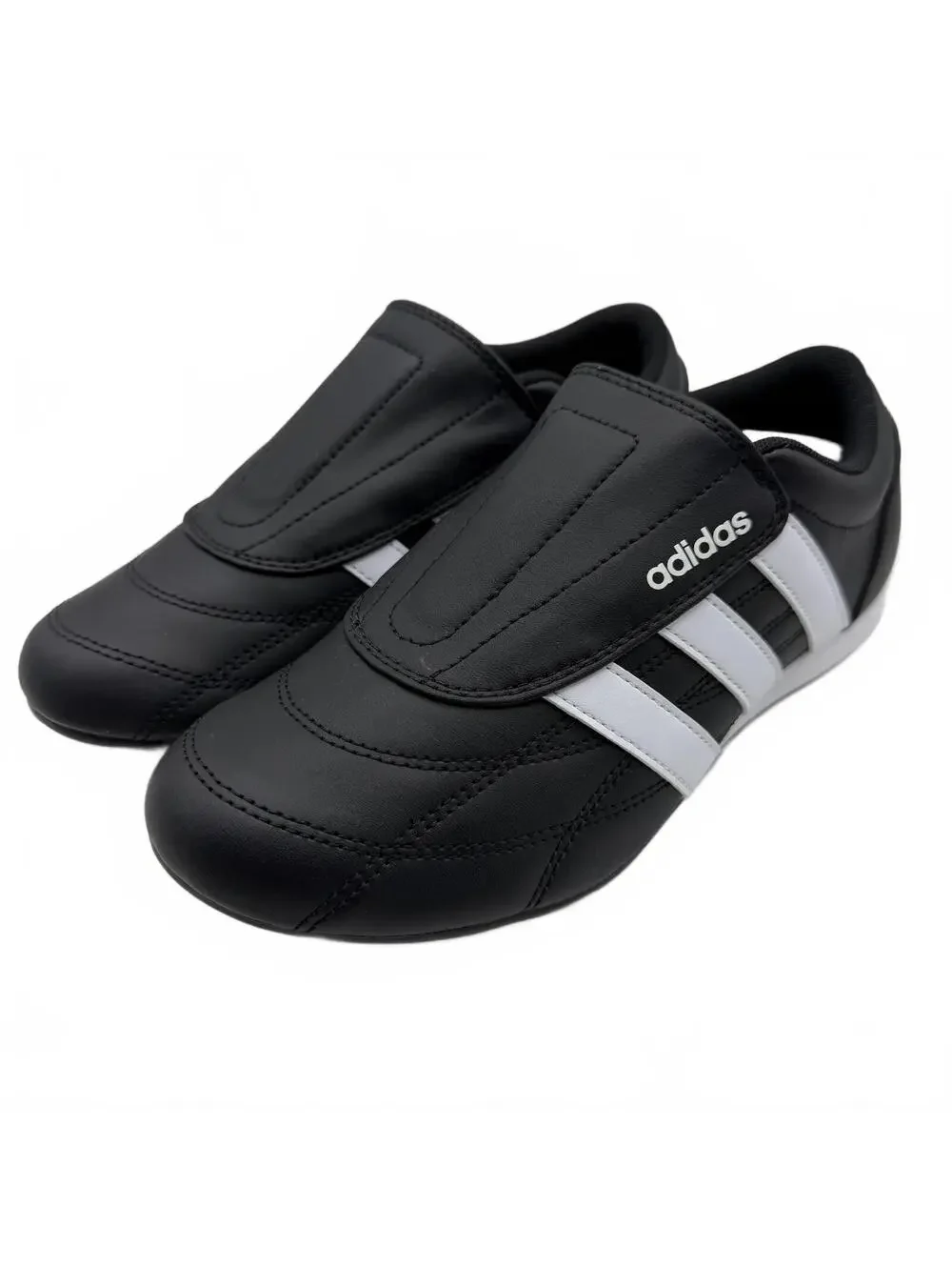 adidas Originals Tekwen Women's Slip On Sneakers Shoe JS3871 Black White Size 7